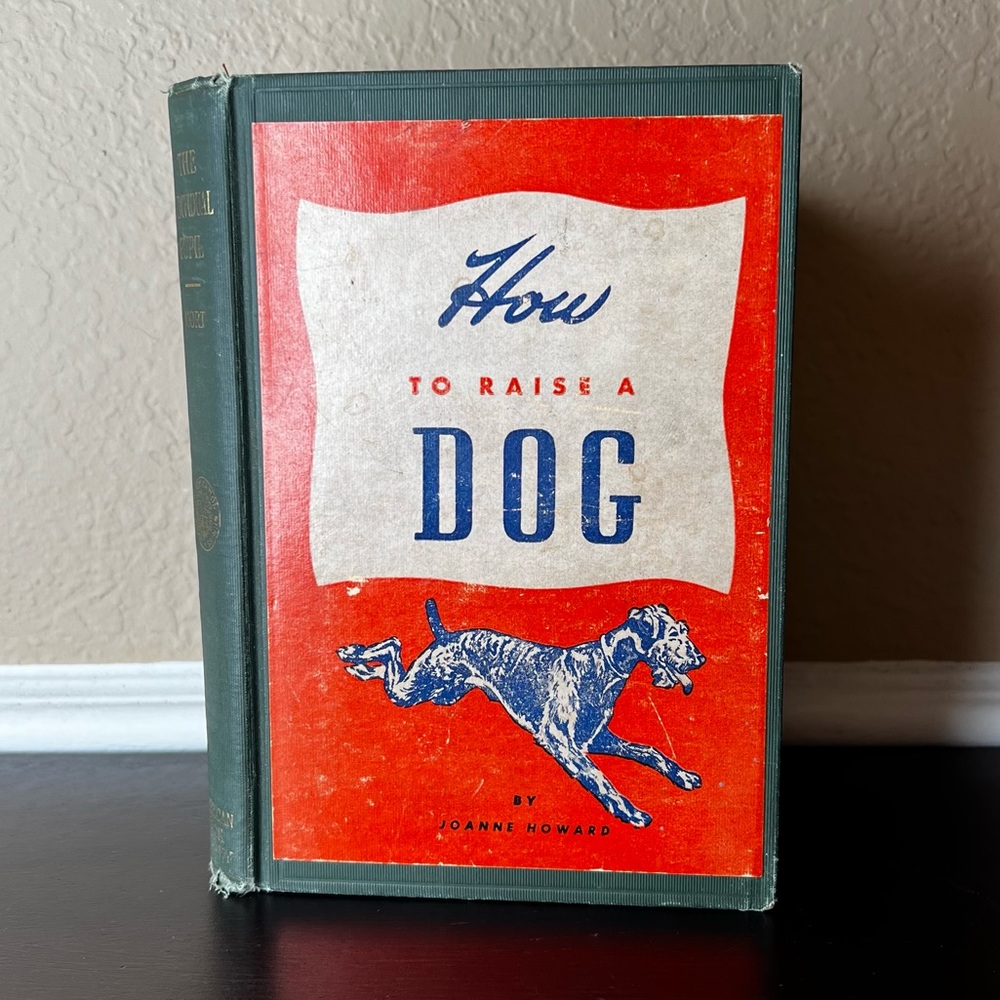 Please open listing for a surprise. Vintage How to Raise a Dog by Joanne Howard